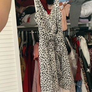 Black and White Dress